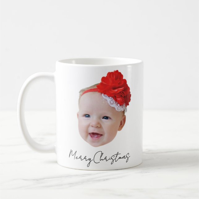 Merry Christmas Custom Christmas gift idea Coffee Mug (Left)