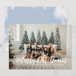 Merry Christmas | Customisable Photo Template Text