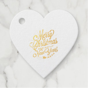 Merry Christmas Customised Favour Tags