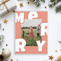 Merry Christmas customized photo holidays