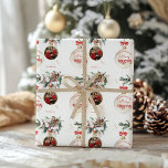 Merry Christmas Cute Decoration Ball Photo Wrapping Paper<br><div class="desc">Merry Christmas Cute Decoration Ball Photo Wrapping Paper (</div>