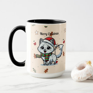 Merry Christmas Cute Dog Christmas Mug