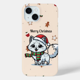 Merry Christmas Cute Dog Holiday Phone Case
