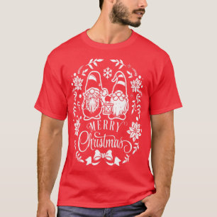 Merry christmas - Cute Gnomes Christmas Gift T-Shirt