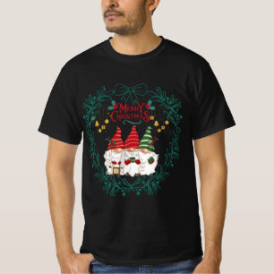 Merry christmas cute gnomes T-Shirt
