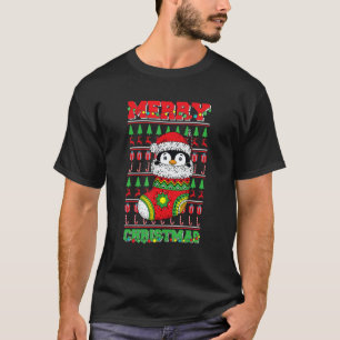 Merry Christmas Cute Penguin Ugly Xmas 1 T-Shirt