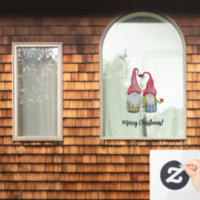 Merry Christmas Cute Winter Gnome In Love