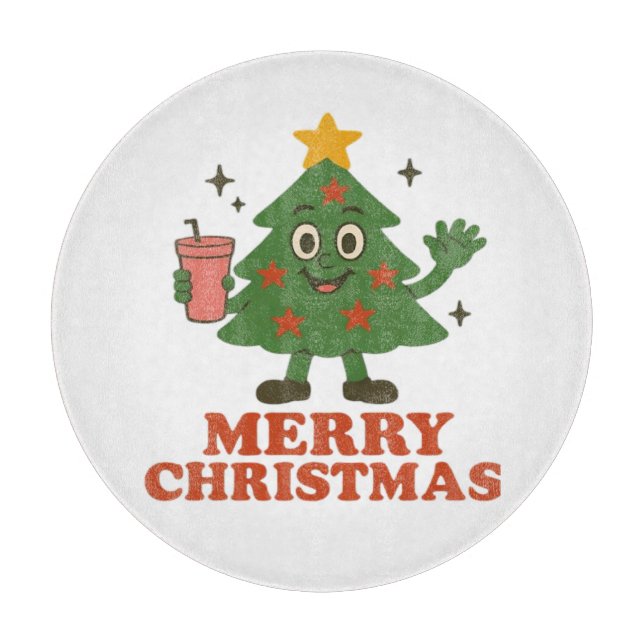  Merry Christmas  Cutting Board (Front)