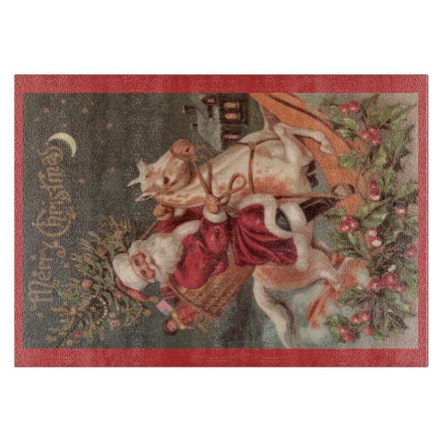 Merry Christmas cutting board (Front)