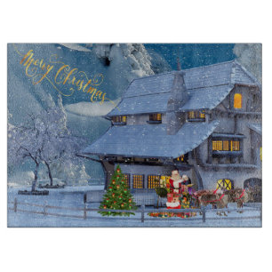 Merry Christmas Cutting Board
