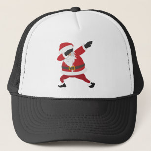 Merry Christmas Dabbing Santa Claus Enjoy Gift Trucker Hat