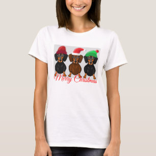 Merry Christmas Dachshund T-Shirt