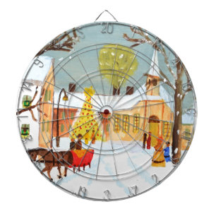 Merry Christmas Dartboard