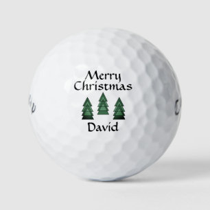 Merry Christmas #David golf balls by dalDesignNZ