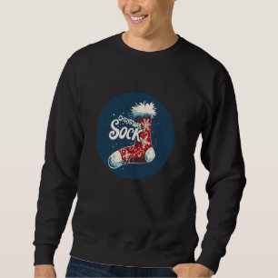 Merry Christmas Decoration Sock Costume for Man an Sweatshirt
