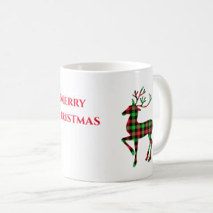 Merry Christmas Deer Mug