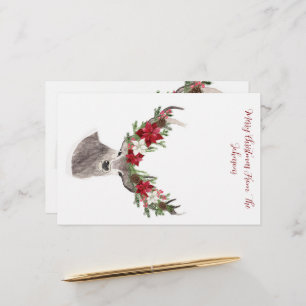 Merry Christmas Deer Stationery