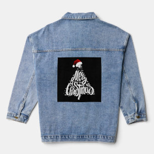 Merry Christmas                              Denim Jacket