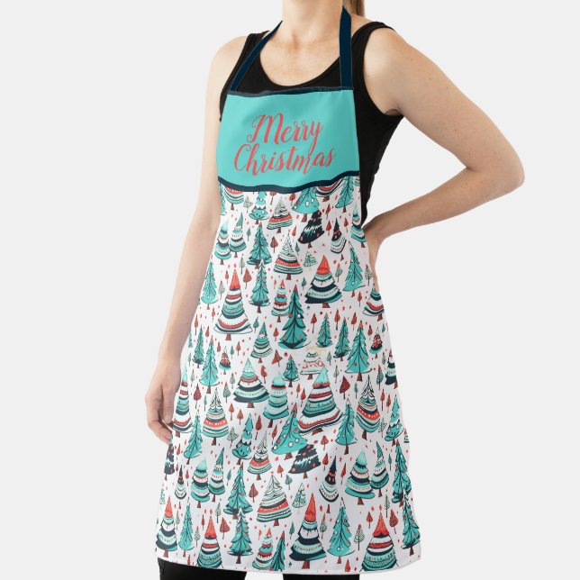 MERRY CHRISTMAS DESIGN  APRON (Insitu)