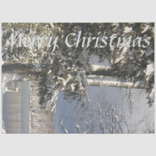 Merry Christmas Designer Tissue Paper