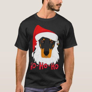 Merry Christmas Doberman Dog Tshir Xmast  T-Shirt
