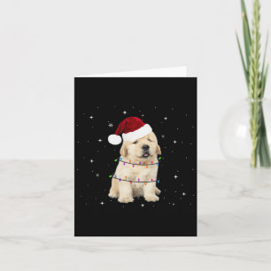 Merry Christmas Dog Xmas Tree Ugly Card