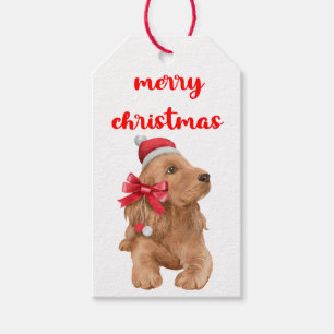 Merry Christmas Doggy Gift Tags