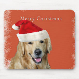 Merry Christmas Doggy Mouse Pad