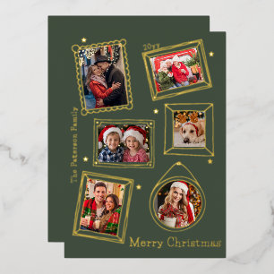 Merry Christmas Doodle Frame Multi Photo