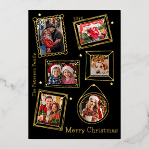 Merry Christmas Doodle Frame Multi Photo