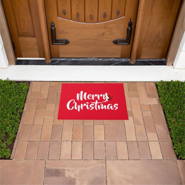 Merry Christmas Door Mat (Outdoor)
