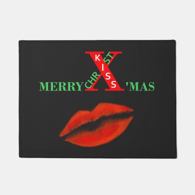 Merry Christmas   Doormat (Front)