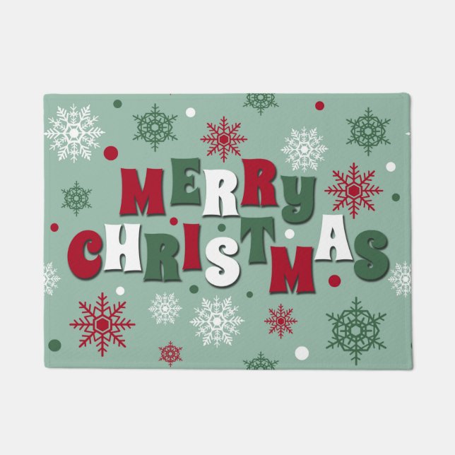 Merry Christmas Doormat (Front)