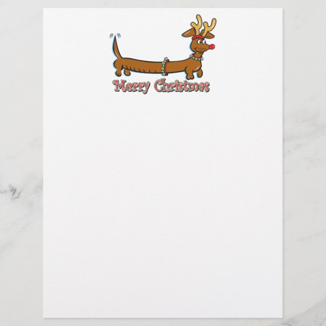 Merry Christmas Doxie (Front)