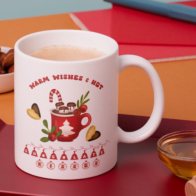 Merry Christmas Drinking Coffee Mug (Creator Uploaded)