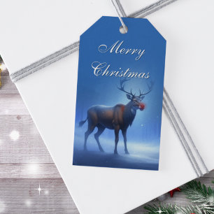 Merry Christmas Editable Winter Wonderland Gift Tags