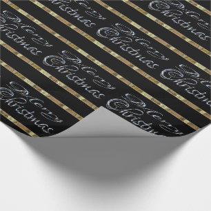 Merry Christmas Elegant Designer Wrapping Paper