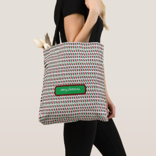 Merry Christmas Elegant & Modern Customise Tote Bag