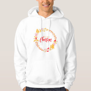Merry Christmas Elegant Rustic T-Shirt Hoodie