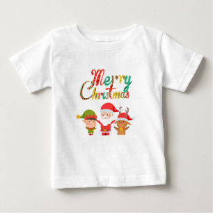 Merry Christmas Elf's Baby T-Shirt