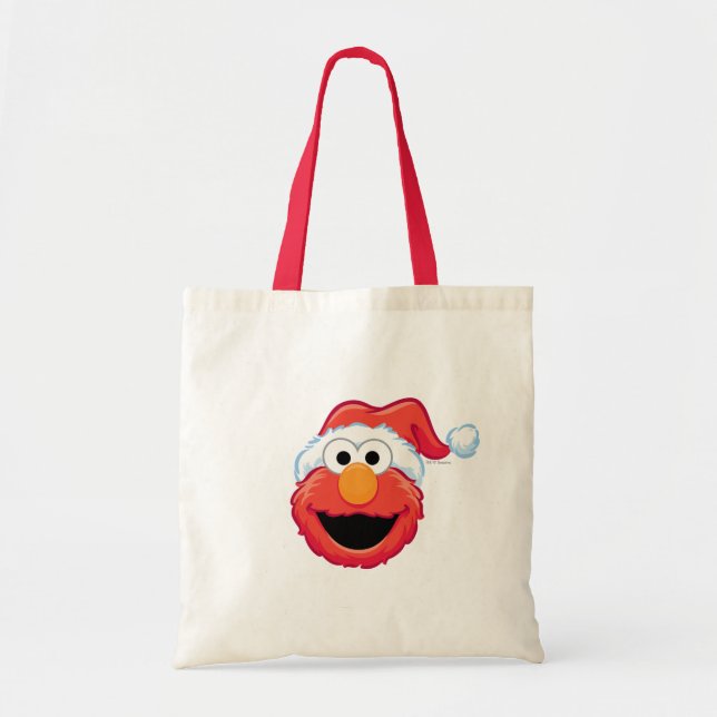 Merry Christmas Elmo Tote Bag (Front)