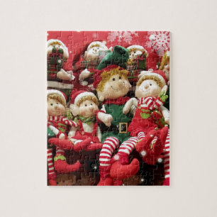 Merry Christmas Elves Jigsaw Puzzle