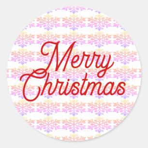 Merry Christmas Envelope Seals