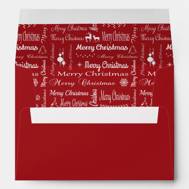 Merry Christmas Envelopes (Back (Bottom))