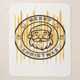 Merry Christmas Essential Sherpa Blanket