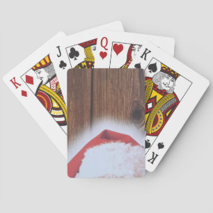 Merry Christmas Eve, Hat of Santa Playing Cards