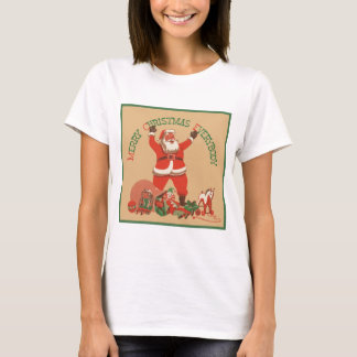 Merry Christmas Everybody! Vintage Santa Claus T-Shirt