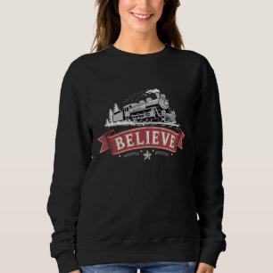 Merry Christmas Express North Pole Xmas Santa Sweatshirt