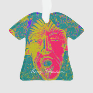 merry christmas face mask shirt ornament