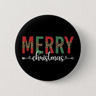 Merry Christmas Family Christmas Celebration Gifts 6 Cm Round Badge